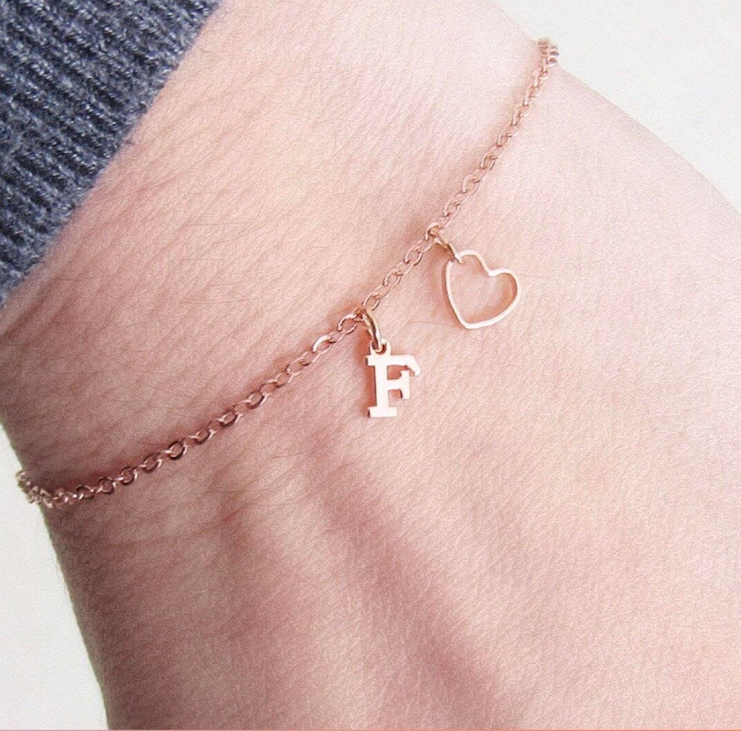 Infinity Initial Bracelet – Findings & Connections