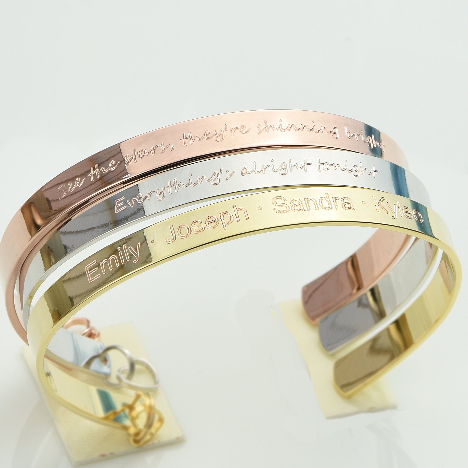 Personalized Bff Promise Couple Bracelets Set Gullei.com